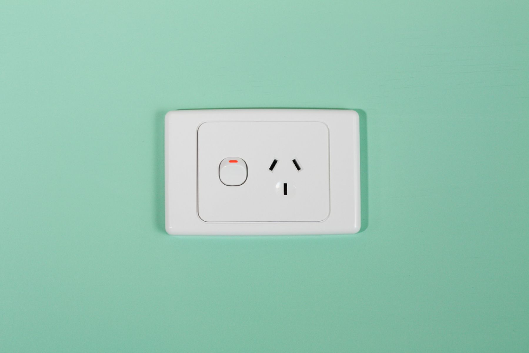 electric utility power wall outlet